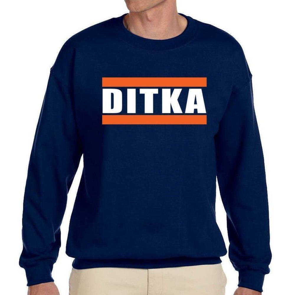 Chicago Bears Mike Ditka Vintage Football Crewneck Sweatshirt